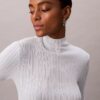 Viscose Blend Rib Mock Neck Sweater Viscose Blend Rib Mock Neck Sweater