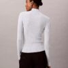 Viscose Blend Rib Mock Neck Sweater Viscose Blend Rib Mock Neck Sweater
