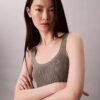 Viscose Blend Rib Tank Top Viscose Blend Rib Tank Top