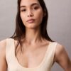 Viscose Blend Rib Tank Top Viscose Blend Rib Tank Top