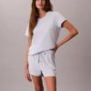 Viscose Cotton Blend Tee and Shorts Set Viscose Cotton Blend Tee and Shorts Set