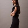 Viscose Rib Maxi Dress