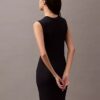 Viscose Rib Maxi Dress