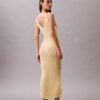 Viscose Rib Midi Dress