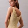 Viscose Rib Midi Dress