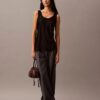 Viscose Satin Tank Top Viscose Satin Tank Top
