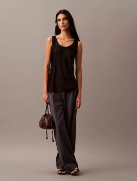 Viscose Satin Tank Top