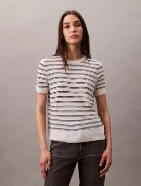 Viscose Short Sleeve Sweater Viscose Short Sleeve Sweater
