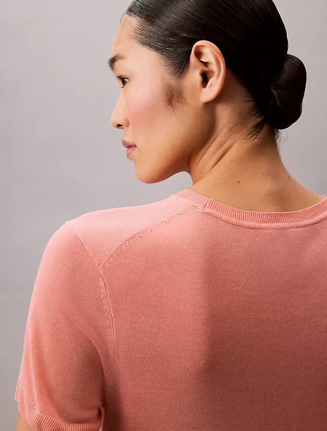 Viscose Short Sleeve Sweater Viscose Short Sleeve Sweater