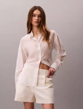 Voile Classic Button-Down Shirt