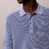 Waffle Cotton Polo Sweater Waffle Cotton Polo Sweater