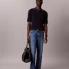 Waffle Cotton Polo Sweater Waffle Cotton Polo Sweater