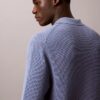 Waffle Cotton Polo Sweater Waffle Cotton Polo Sweater
