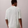 Waffle Cotton Polo Sweater Waffle Cotton Polo Sweater