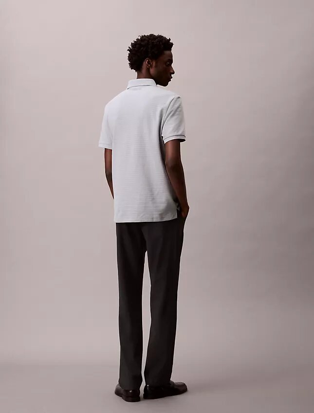 Waffle Knit Classic Polo Shirt Waffle Knit Classic Polo Shirt