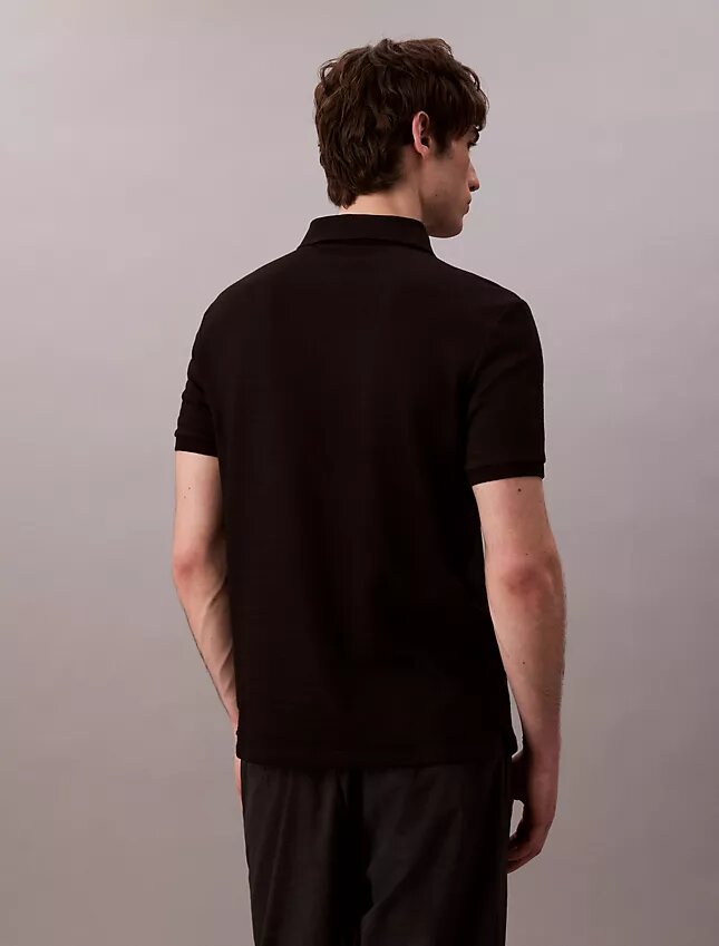 Waffle Knit Classic Polo Shirt Waffle Knit Classic Polo Shirt