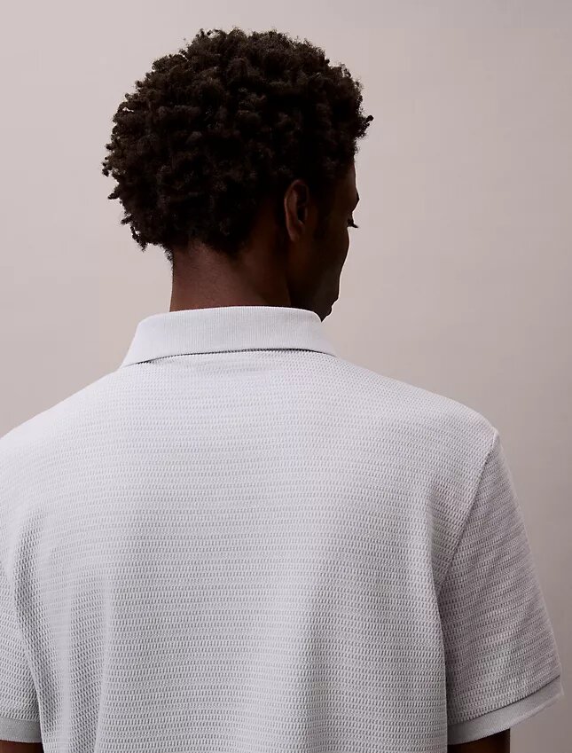 Waffle Knit Classic Polo Shirt Waffle Knit Classic Polo Shirt