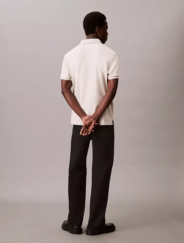Waffle Knit Classic Polo Shirt Waffle Knit Classic Polo Shirt