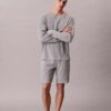 Waffle Knit Henley Sleep Tee Waffle Knit Henley Sleep Tee