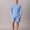 Waffle Knit Henley Sleep Tee Waffle Knit Henley Sleep Tee