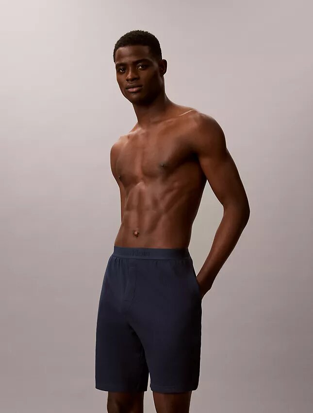 Waffle Knit Sleep Shorts Waffle Knit Sleep Shorts