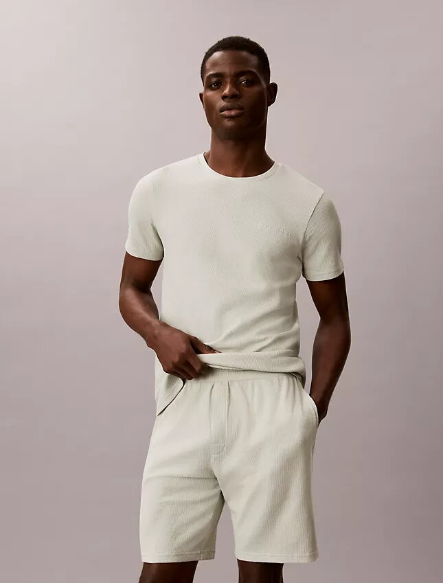 Waffle Knit Sleep Shorts Waffle Knit Sleep Shorts
