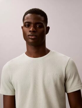 Waffle Knit Sleep T-Shirt