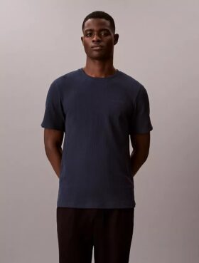 Waffle Knit Sleep T-Shirt