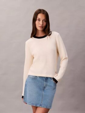 Waffle Knit T-Shirt Waffle Knit T-Shirt