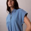 Washed Chambray Romper
