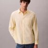 Washed Poplin Relaxed Button-Down Shirt