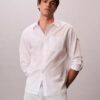 Washed Poplin Relaxed Button-Down Shirt