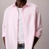 Washed Poplin Relaxed Button-Down Shirt
