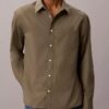 Washed Poplin Relaxed Button-Down Shirt