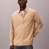 Washed Poplin Stripe Button-Down Shirt
