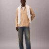 Washed Poplin Stripe Button-Down Shirt