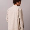 Washed Poplin Stripe Button-Down Shirt
