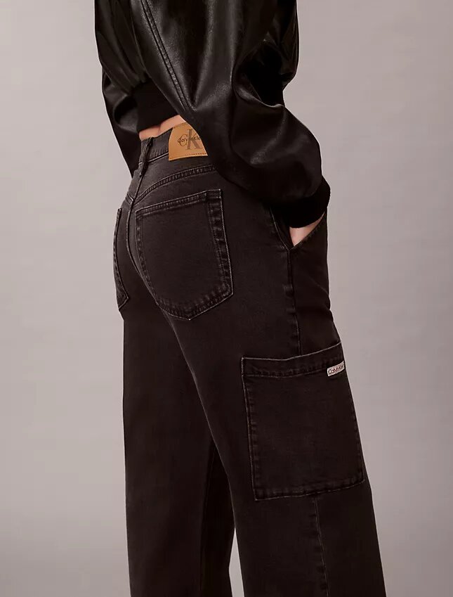 Wide Leg Cargo Jeans Wide Leg Cargo Jeans