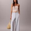 Wide Leg Cropped Chino Pant Wide Leg Cropped Chino Pant