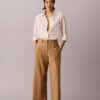 Wide Leg Cropped Chino Pant Wide Leg Cropped Chino Pant