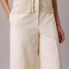 Wide Leg Cropped Chino Pant Wide Leg Cropped Chino Pant