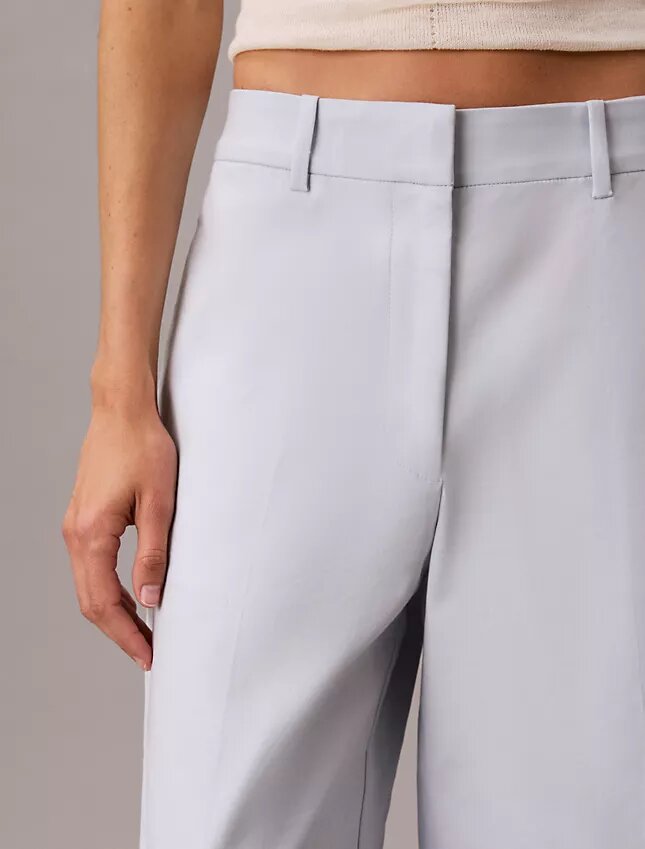 Wide Leg Cropped Chino Pant Wide Leg Cropped Chino Pant