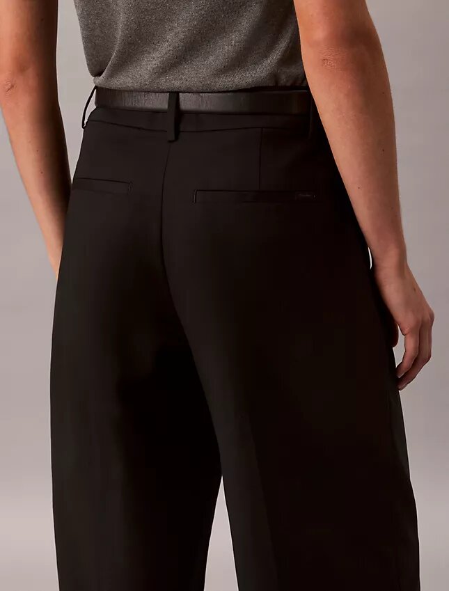 Wide Leg Cropped Chino Pant Wide Leg Cropped Chino Pant