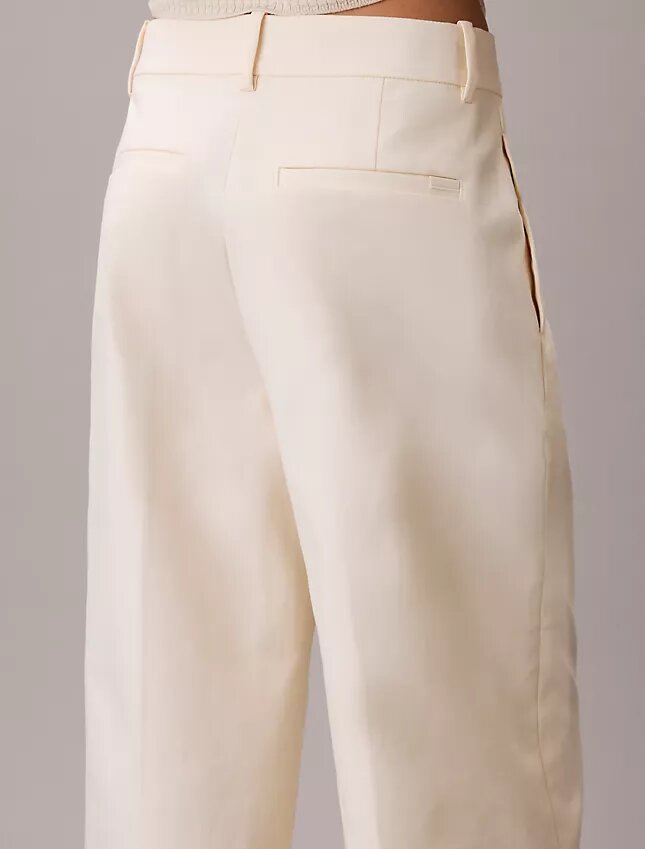 Wide Leg Cropped Chino Pant Wide Leg Cropped Chino Pant
