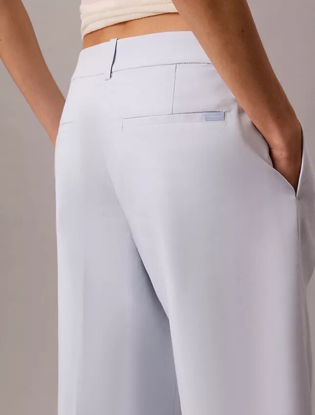 Wide Leg Cropped Chino Pant Wide Leg Cropped Chino Pant