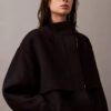 Wool Blend Bomber Jacket Wool Blend Bomber Jacket