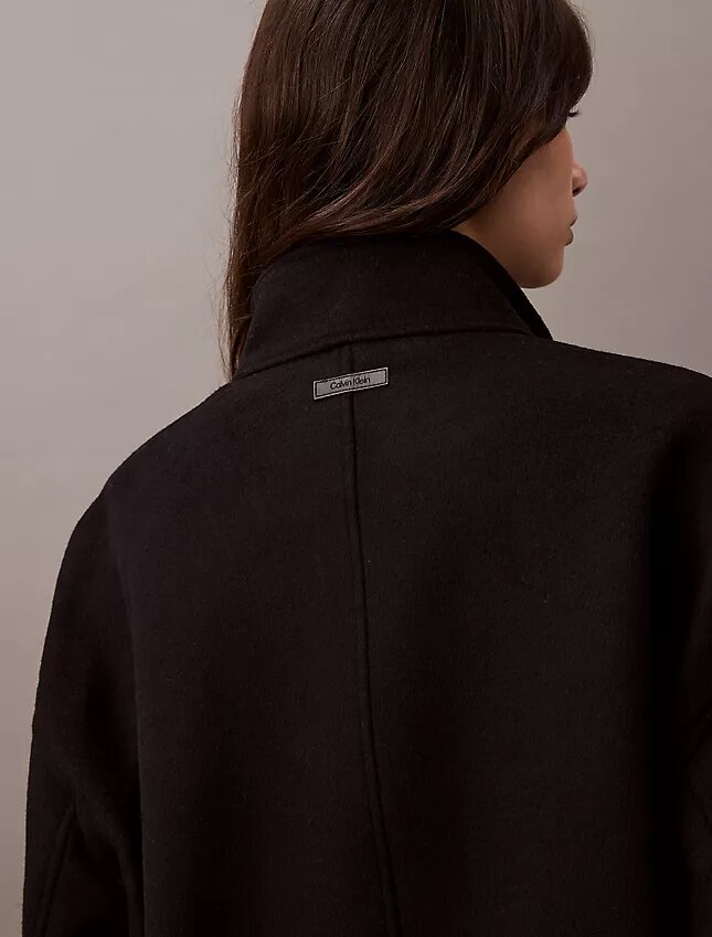 Wool Blend Bomber Jacket Wool Blend Bomber Jacket
