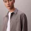 Wool Blend Relaxed Button-Down Shirt Wool Blend Relaxed Button-Down Shirt