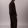 Wool Blend Relaxed Button-Down Shirt Wool Blend Relaxed Button-Down Shirt