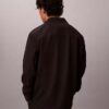 Wool Blend Relaxed Shirt Jacket